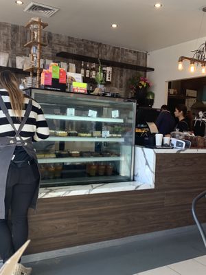 The vegan cakes  at 7th Heaven in Sutherland