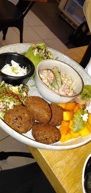 Goodness bowl was reasonably priced and delicious! Had to take half home 😅 at 7th Heaven in Sutherland