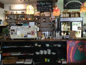 service area at The Burrow in West End