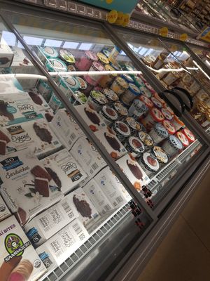Vegan ice creams at Whole Foods Market in Akron