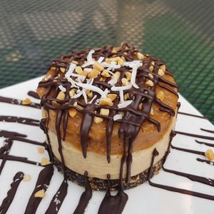 RAW SNICKERS CAKE  at Raw Vega in Bangkok