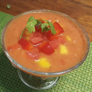 WATERMELON GAZPACHO  at Raw Vega in Bangkok