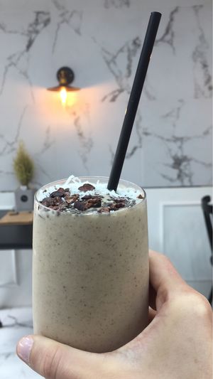 Chai smoothie  at Raw Vega in Bangkok