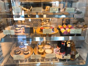 Desert case at Raw Vega in Bangkok