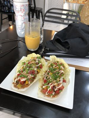 Tacos and tropicana at Raw Vega in Bangkok