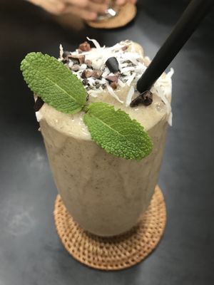 Spiced smoothie at Raw Vega in Bangkok