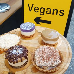 Raw cakes at Raw Vega in Bangkok