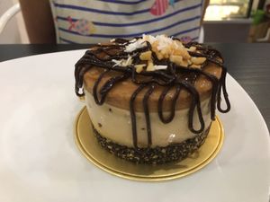 Sneakers raw cake  at Raw Vega in Bangkok