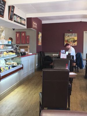Inside  at Wentworth Cafe in Hexham