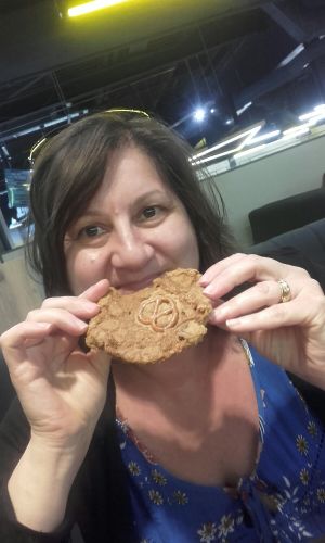 Cookies? I'm love ;p at Indy's Vegan Kitchen in Swindon