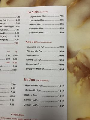 Menu at Wok & Grill in Topeka