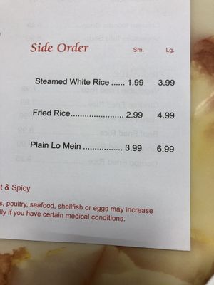 Menu at Wok & Grill in Topeka