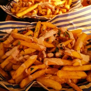 Loaded fries at The Dolphin Inn in Shrewsbury