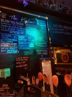 Menu at The Dolphin Inn in Shrewsbury