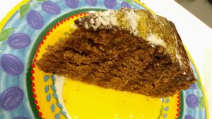 chocolate cake at I Love Bio - La Vie in Porto