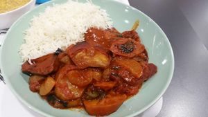 dish of the day at I Love Bio - La Vie in Porto