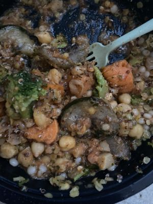 Vegan cashew and chickpeas   at China House in Arlington