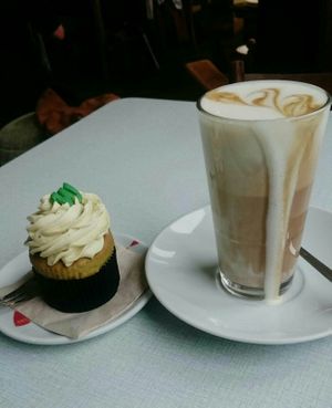 Best soy latte I've had so far! :) at Cafe Willi in Tubingen