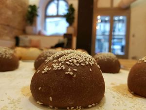 Russian rolls :) at Matrjoska Kroshka in Budapest