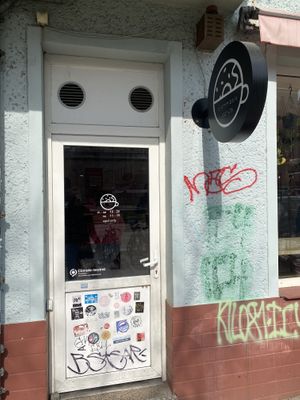 Entrance  at Brammibal's Donuts - Prenzlauer Berg in Berlin