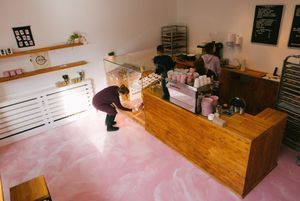 interior at Brammibal's Donuts - Prenzlauer Berg in Berlin