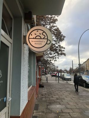 Front facade at Brammibal's Donuts - Prenzlauer Berg in Berlin