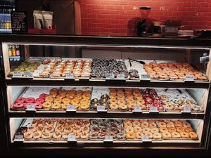 Around 5pm still a great selection left! at Brammibal's Donuts - Prenzlauer Berg in Berlin