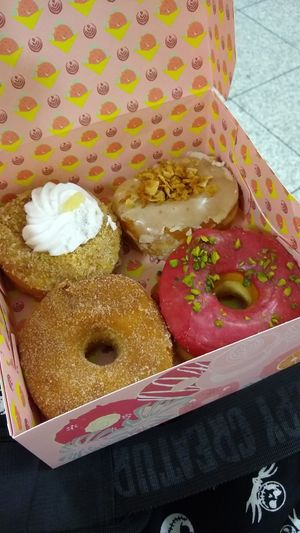 Ganz tolle Sortenauswahl! at Brammibal's Donuts - Prenzlauer Berg in Berlin