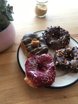 Fancy vegan donuts at Brammibal's Donuts - Prenzlauer Berg in Berlin