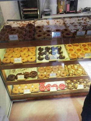 Nice and big selection at Brammibal's Donuts - Prenzlauer Berg in Berlin