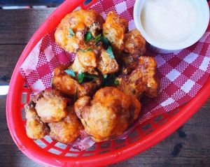 cauli wings at Small Bar in Crows Nest