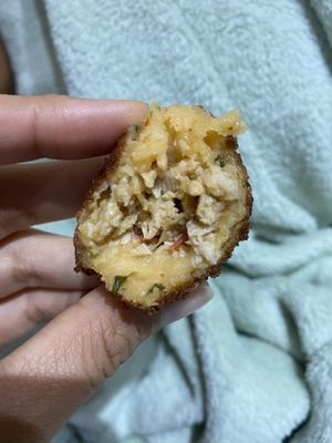 Coxinha muito boa!! at Piccoli Cucina in Sao Paulo