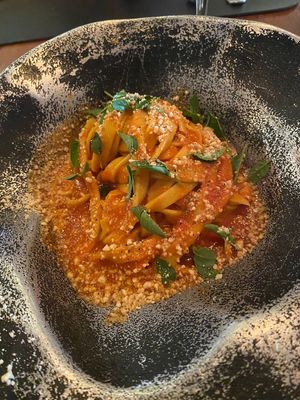 fettuccine de massa fresca com molho pomodoro  at Piccoli Cucina in Sao Paulo