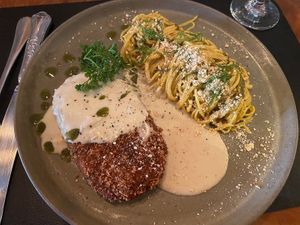 pesce e spaghetti  at Piccoli Cucina in Sao Paulo