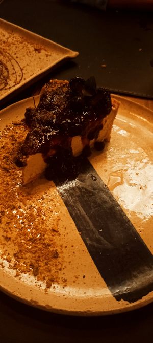 Cheesecake divino at Piccoli Cucina in Sao Paulo
