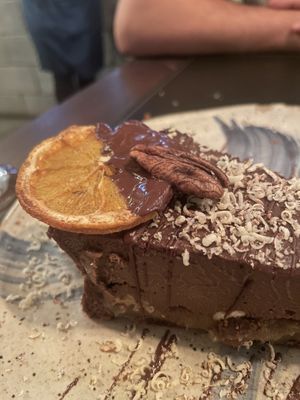 Chocolate cake #Veganuary at Piccoli Cucina in Sao Paulo