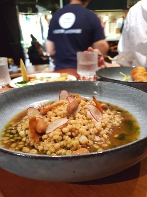 Risotto at HRVST by Kilter Avenue in Central Singapore