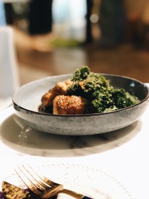 hay salt baked celeriac at HRVST by Kilter Avenue in Central Singapore