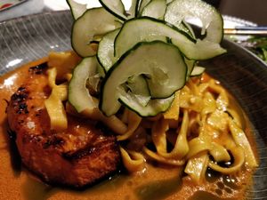 Pumpkin fettucine at HRVST by Kilter Avenue in Central Singapore