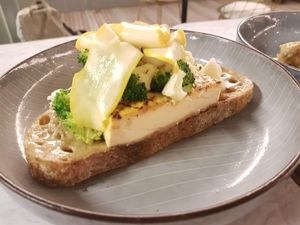 Tofu steak at HRVST by Kilter Avenue in Central Singapore