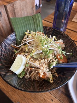 Vegan pad thai #Veganuary at Imm Oon in Lilydale