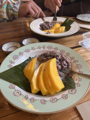 Sticky mango #Veganuary at Imm Oon in Lilydale