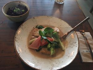 Dish of the day - Tofu with Satay sauce at Vietal-Kitchen in Hannover