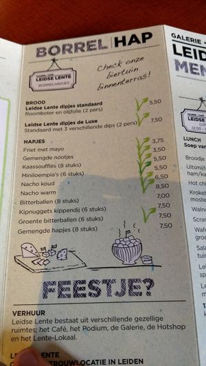 Fritters at Galerie Cafe Leidse Lente in Leiden