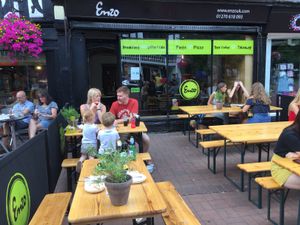 In the heart of this charming town  at Enzo in Nantwich