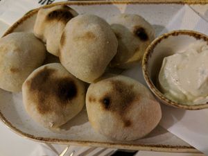 Garlic doughballs at Enzo in Nantwich