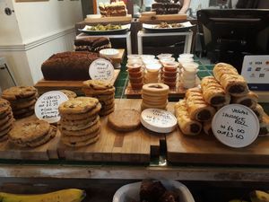 Bakes, cakes and biscuits at Arancini Brothers in North London