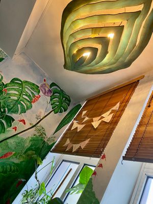 Roslinny design at Bez Lukru in Wroclaw