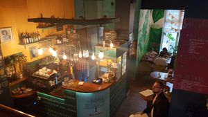 Counter at Bez Lukru in Wroclaw