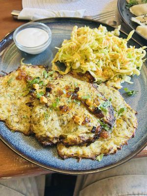 Placki ziemniaczane   at Bez Lukru in Wroclaw